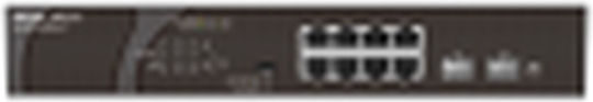 Ruijie RG-ES110GDS-P Unmanaged L2 PoE+ Switch με 8 Θύρες Gigabit (1Gbps) Ethernet και 2 SFP Θύρες