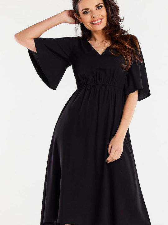 Awama Dress Black