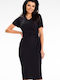 Awama Dress Black