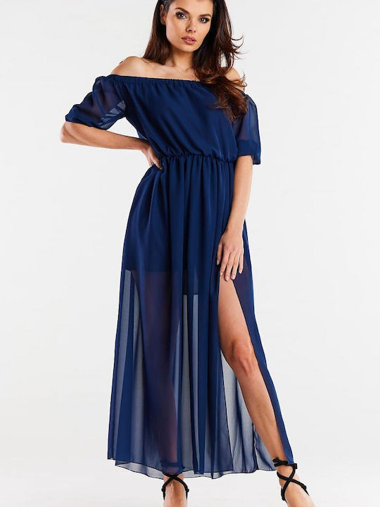 Awama Rochie Dark blue