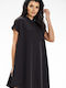 Awama Dress Black