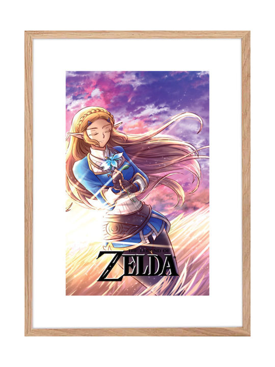 Walls Детско Рамка Princess Zelda от Дърво 70x100см
