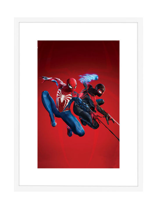 Walls Детска Рамка Spiderman And Venom от Дърво 30x40бр