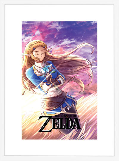 Walls Детска Рамка Princess Zelda от Дърво 50x70см