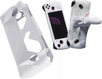 Jys Silicone ROG Ally Protective Case White