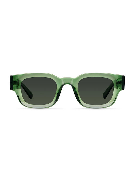 Meller Gamal All Sunglasses with Green Plastic Frame and Green Lens GM-GREENOLI