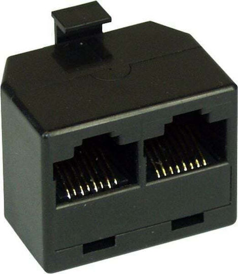 Inline Cable Gniazdo ISDN Rack 1x Rj45 Male 2x Rj45 Female W O Terminal Resistor