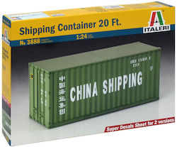 Italeri Container 20' Ft Modellfigur im Maßstab 1:24