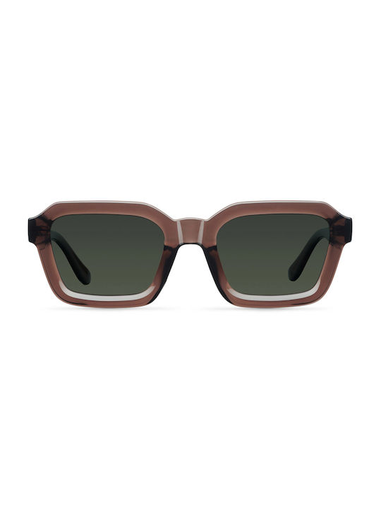 Meller Nayah Sunglasses with Brown Plastic Fram...