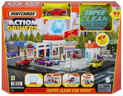 Matchbox Super Clean Car Wash Rennstrecke