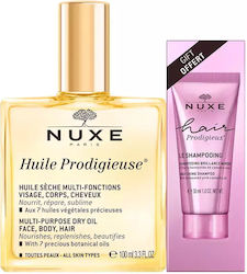 Nuxe Huile Prodigieuse Skin Care Set for Moisturizing & Αnti-ageing Nuxe Huile Prodigieuse Skin Care Set for Moisturizing & Αnti-ageing