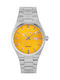 Thorton Men's Chronograph Battery Watch With Silver Steel Bracelet
