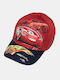 Alouette Kids' Hat Jockey Fabric Disney Cars Red
