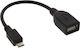 Micro USB Printer Accessory O 0.15m USB-OTG 31606
