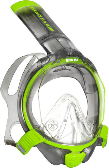Mares Sea-vu Diving Mask Silicone Full Face Transparent