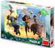 Puzzle Dino Dino Break cu 100 de piese XL 34351