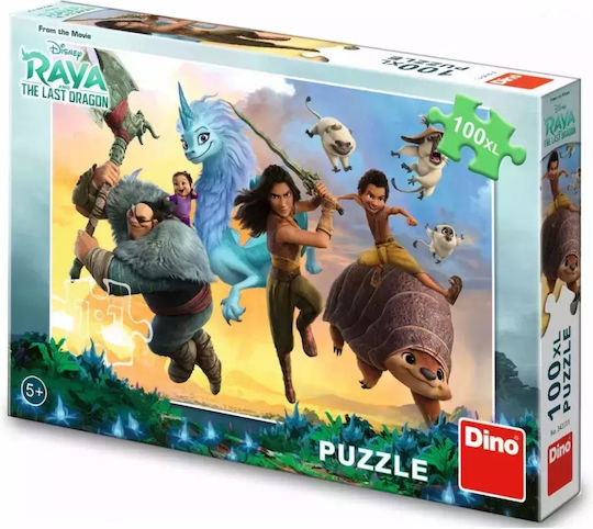 Puzzle Dino Dino Break cu 100 de piese XL 34351
