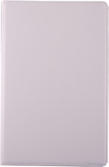 Volte-tel Θηκη Samsung X910 Tab S9 Ultra/x916 Tab S9 Ultra 5g 14.6" Leather Book Rotating Stand White