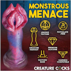 Creature Cocks Demogorgon Glass Dildo With Suction Cup