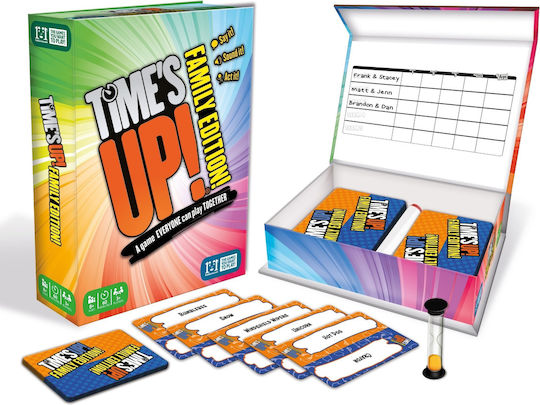 Brettspiel Times Up für 3+ Spieler 8+ Jahre (EN)