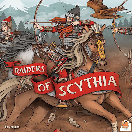 Настолна игра Raiders Of Scythia Deluxe за 1-4 играчи 12+ години (EN) Garphill Games