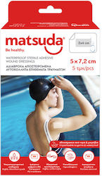 Matsuda Wasserdichte sterile Klebe-Wundpflaster 5x7,2 cm 5 Stück Matsuda Wasserdichte sterile Klebe-Wundpflaster 5x7,2 cm 5 Stück