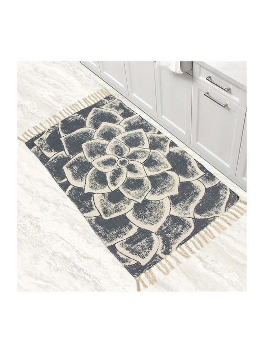 Lino Home Bath Mat Cotton 7300000535 Grey 60x90cm