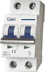 Geti Gleichstromschutzschalter 25A Zweipolig GF-J02