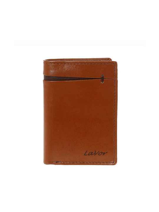 Lavor Men's Leather Wallet with RFID Tabac Brown