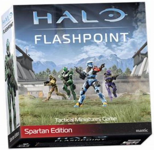 Επιτραπέζιο Παιχνίδι Halo: Flashpoint (Spartan Edition) για 2 Παίκτες 14+ Ετών (EN) Mantic