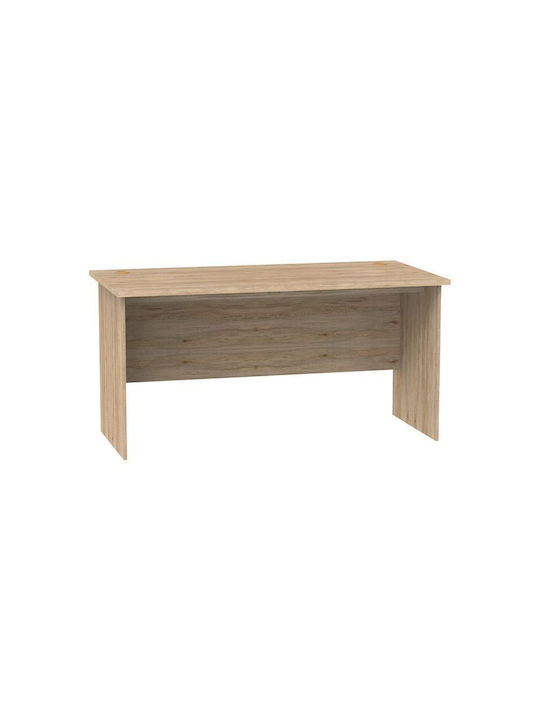 Γραφείο Anze Ξύλινο Φυσικό 150x75x75εκ.