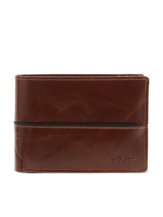 Δερμάτινο Ανδρικό Πορτοφόλι με RFID Cognac