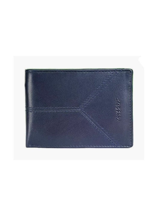 Lavor 1-3412 Men's Leather Wallet with RFID Blue