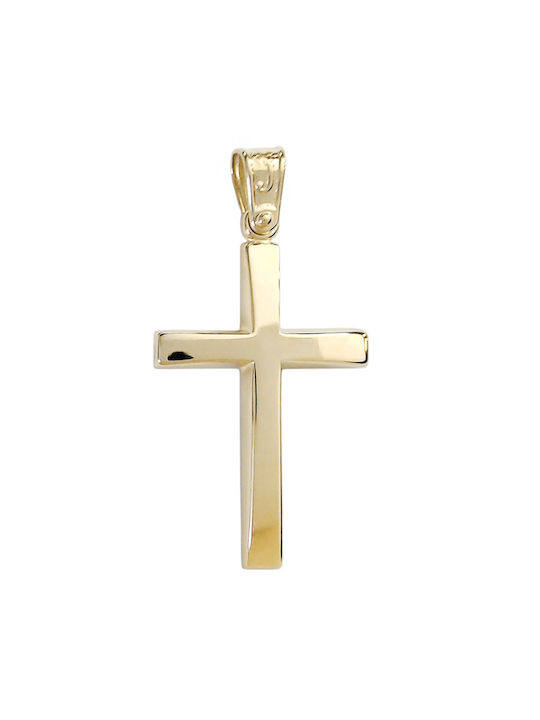 Goldjewels Damen Gold Kreuz 14K