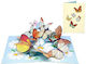 Origamo Greeting Card Pop-Up Butterflies 18.5x1...