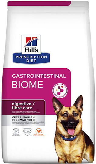 Hill's Prescription Diet Gastrointestinal Biome 10kg Dry Food Gluten-Free for Adult Dogs with Chicken