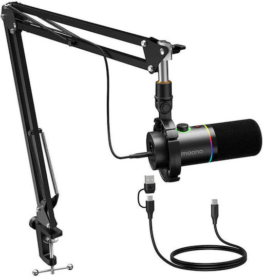 Maono PD200XS Δυναμικό Microphone Shock Mounted for Studio