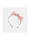 Alouette Pink Kids Headband with Bow