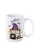 Koupakoupa Happy Halloween (Halloween) Becher Keramik Weiß 450ml