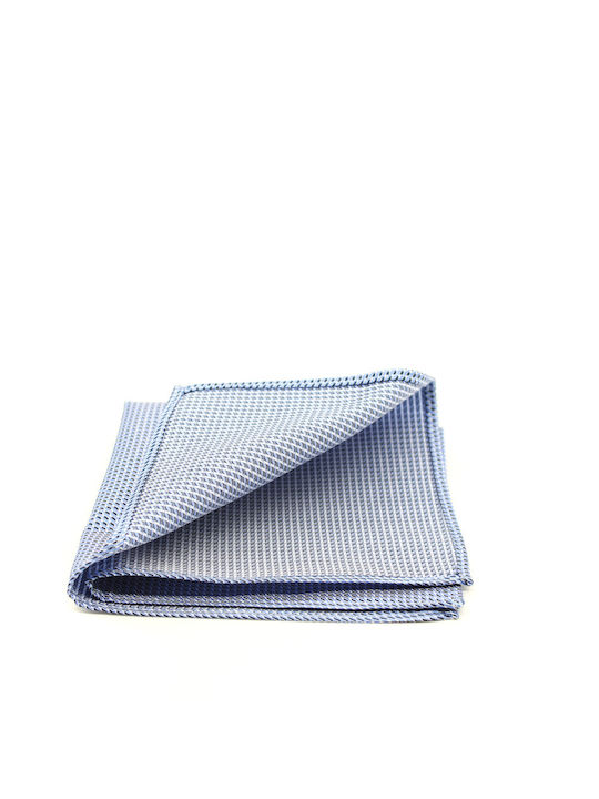 Stefano Mario Men's Handkerchief Light Blue