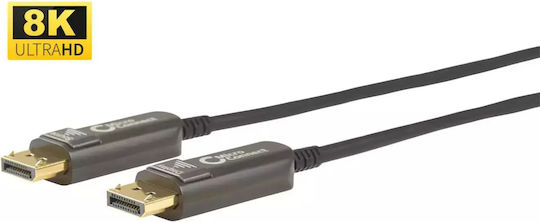 Microconnect Cable DisplayPort male - DisplayPort male 10m Μαύρο (DP-MMG-1000V1.4OP)