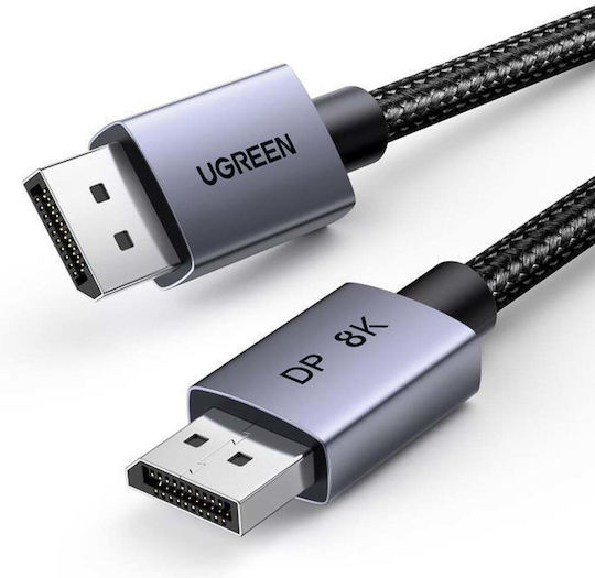 Ugreen Cable DisplayPort male - DisplayPort male 3m Μαύρο