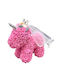 Unicorn of Artificial Roses 30cm in Box Mohicans Black Line