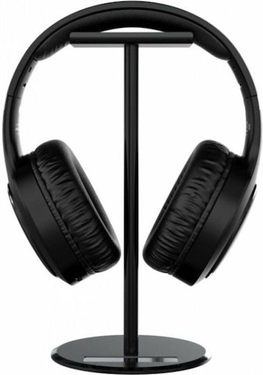 Meliconi 497334 Ασύρματα / Ενσύρματα Over Ear Ακουστικά με 30 ώρες Λειτουργίας Μαύρα