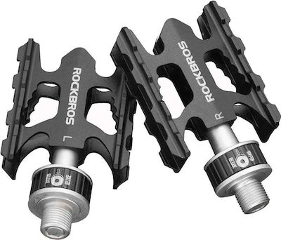 Rockbros Flat Bicycle Pedals Black