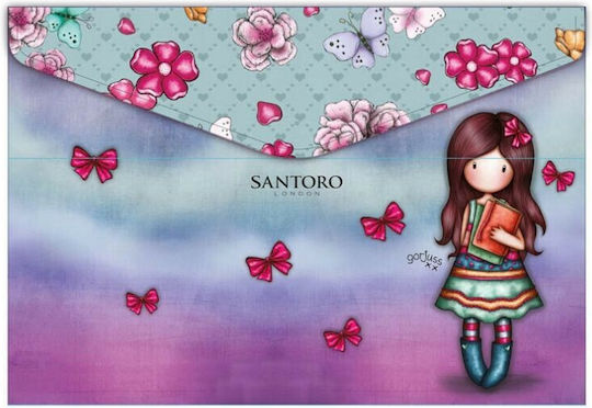 Папка с копче 23x33см Santoro Gorjuss Mint 22719
