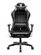 Diablo X-One 2.0 King Size Καρέκλα Gaming Δερματίνης με Ρυθμιζόμενα Μπράτσα Μαύρη