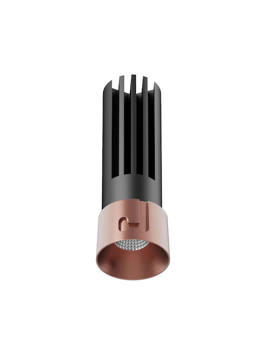 Gekas Einbau Spot mit integriertem LED und Warmweißes Licht Kupfer 2.6x2.6cm. 1Stück Gekas Einbau Spot mit integriertem LED und Warmweißes Licht Kupfer 2.6x2.6cm. 1Stück