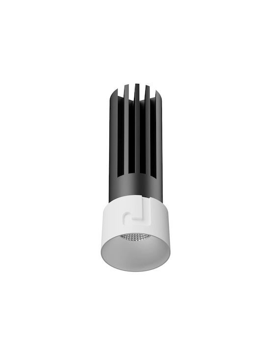 Gekas Einbau Spot mit integriertem LED und Warmweißes Licht Weiß 2.6x2.6cm. 1Stück Gekas Einbau Spot mit integriertem LED und Warmweißes Licht Weiß 2.6x2.6cm. 1Stück