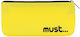 Must Focus Monochrome Yellow Silicone Flat Penc...